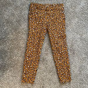 Old Navy leopard pixie ankle